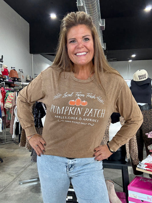 Local Farm Fresh Long Sleeve Graphic