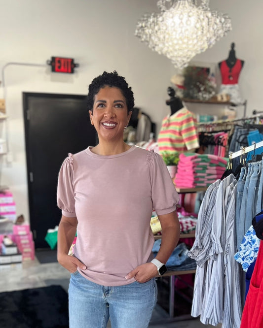 The Softpetal Rose Top