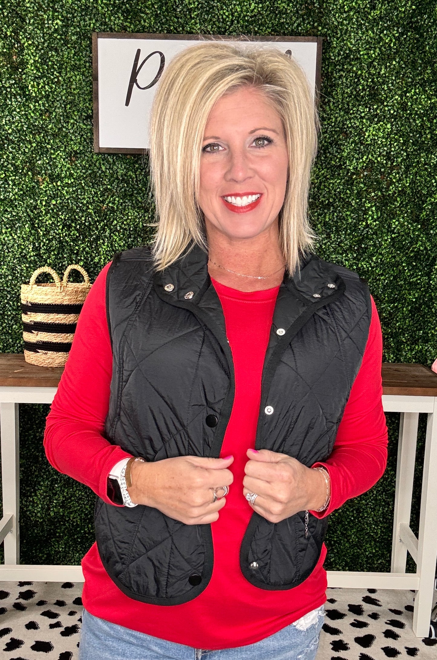 The Quilted Vest With Pockets