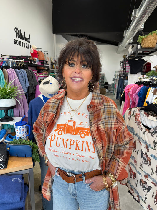 Farm Fresh Pumpkins Graphic Tee