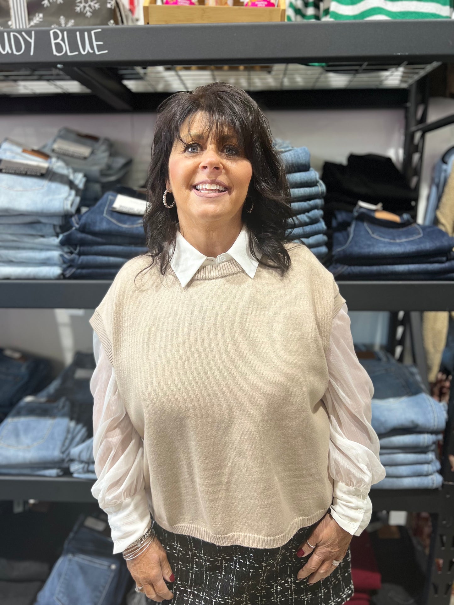 The Mira Sweater Vest