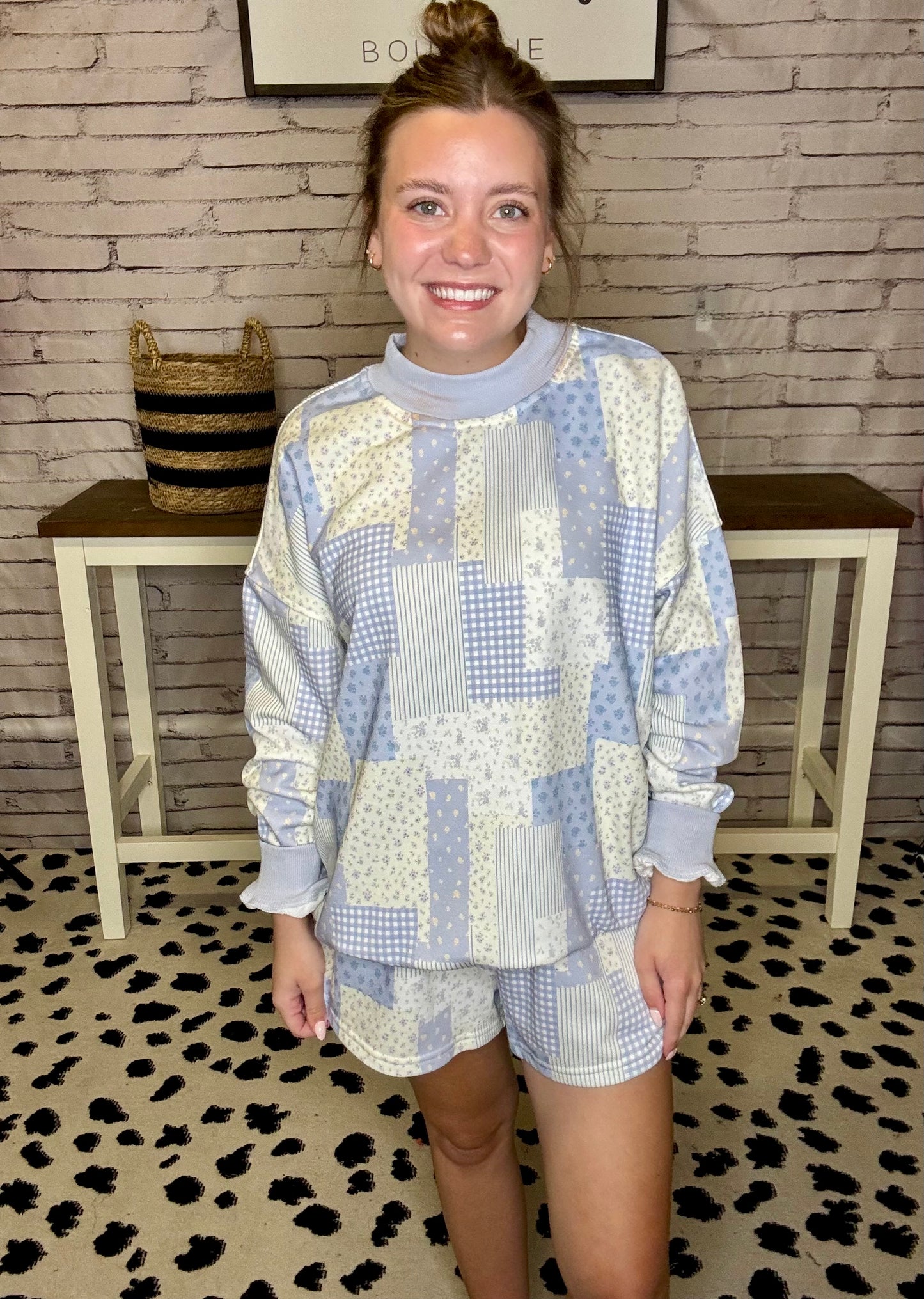The Patchwork Print Sweatshirt