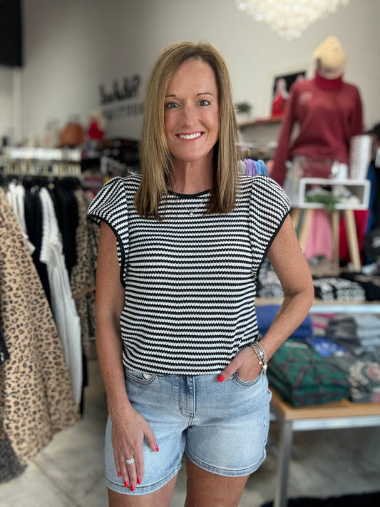 The Marley Ruffle Top