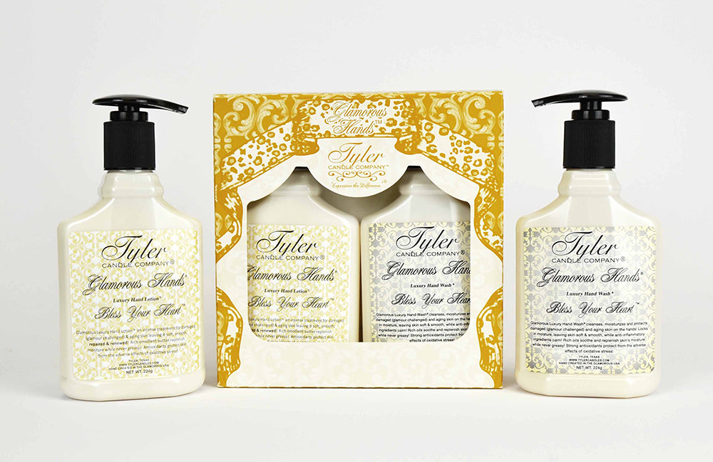 Tyler Candle Company Glamorous Hands Gift Set