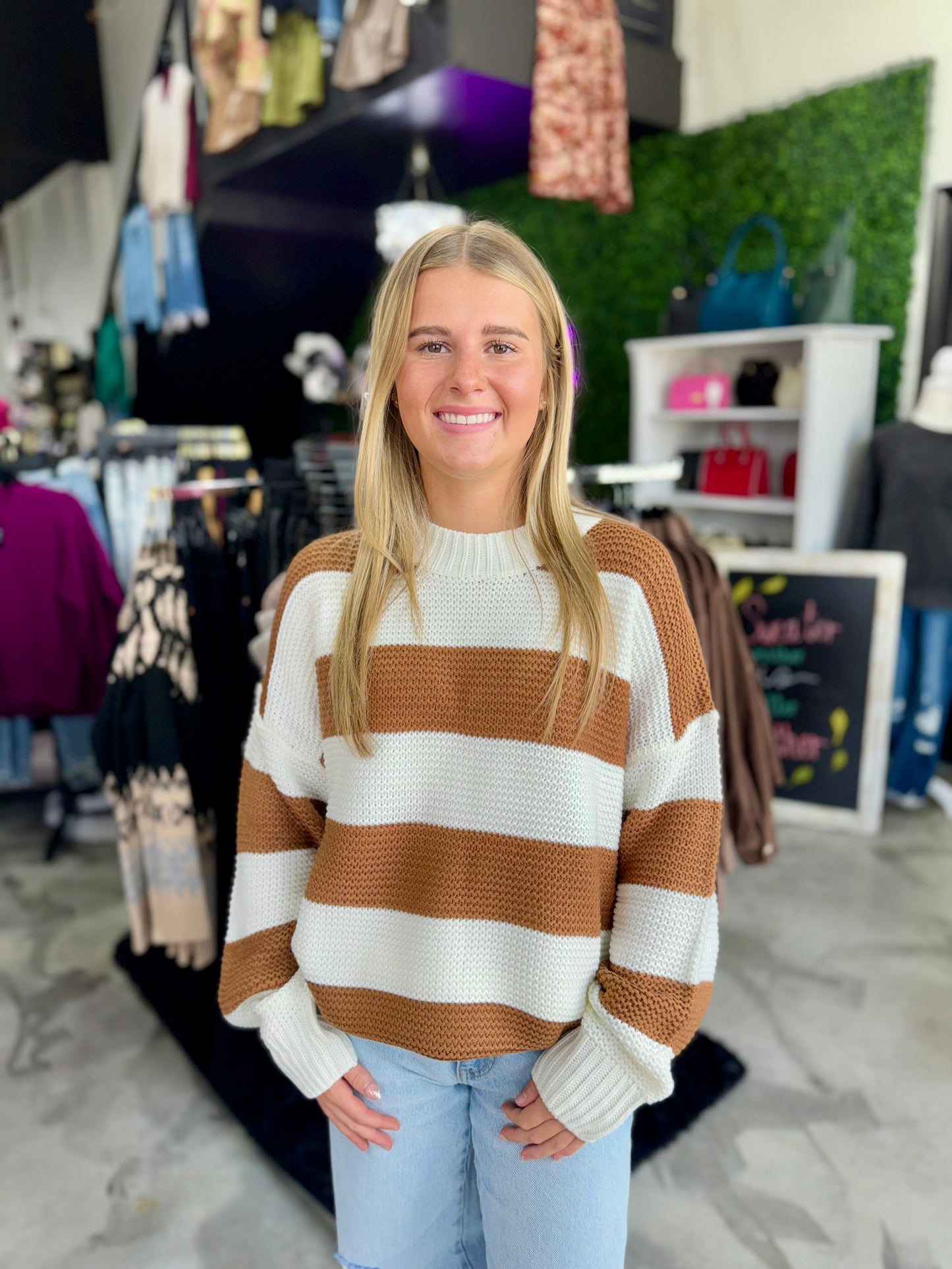 The Bobbi Striped Sweater