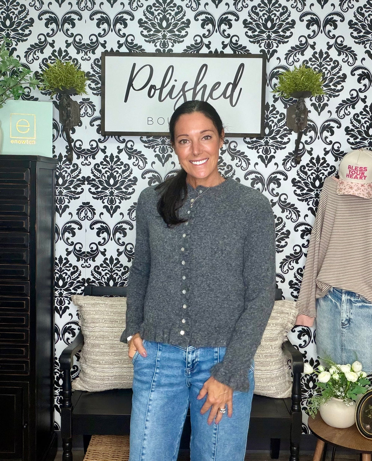 The Ruffle Hem Sweater