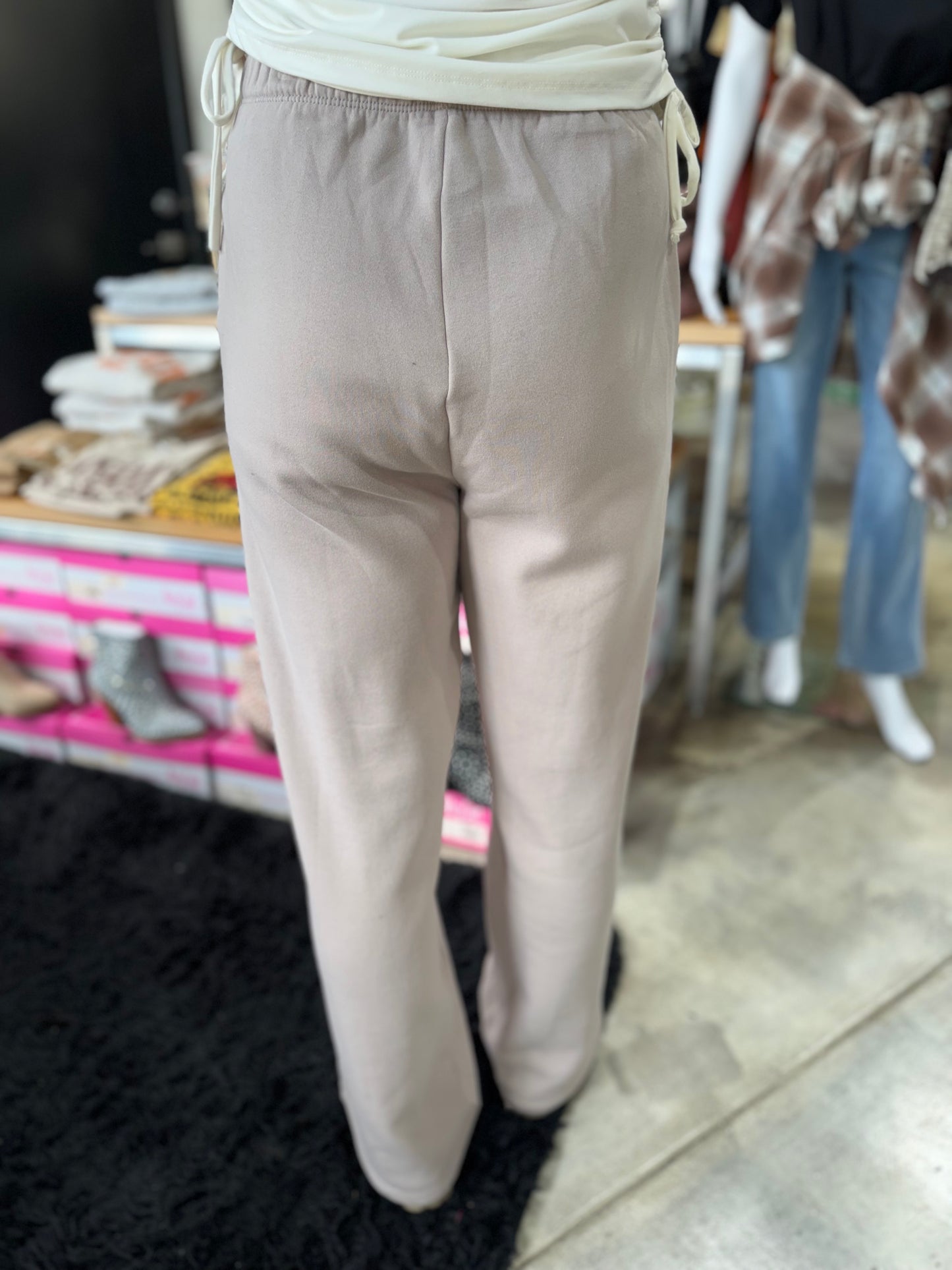 Zenana Fleece Pocket Sweatpants