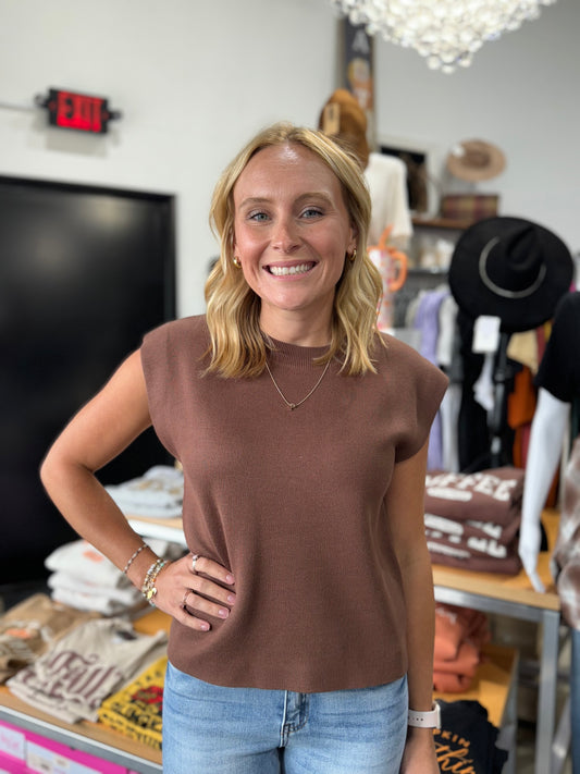 The Feeling Fall Sweater Vest