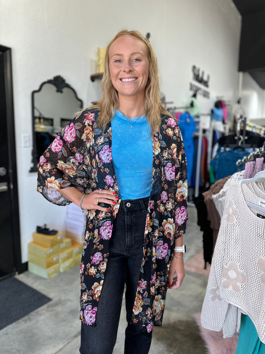 The Evening Meadow Kimono