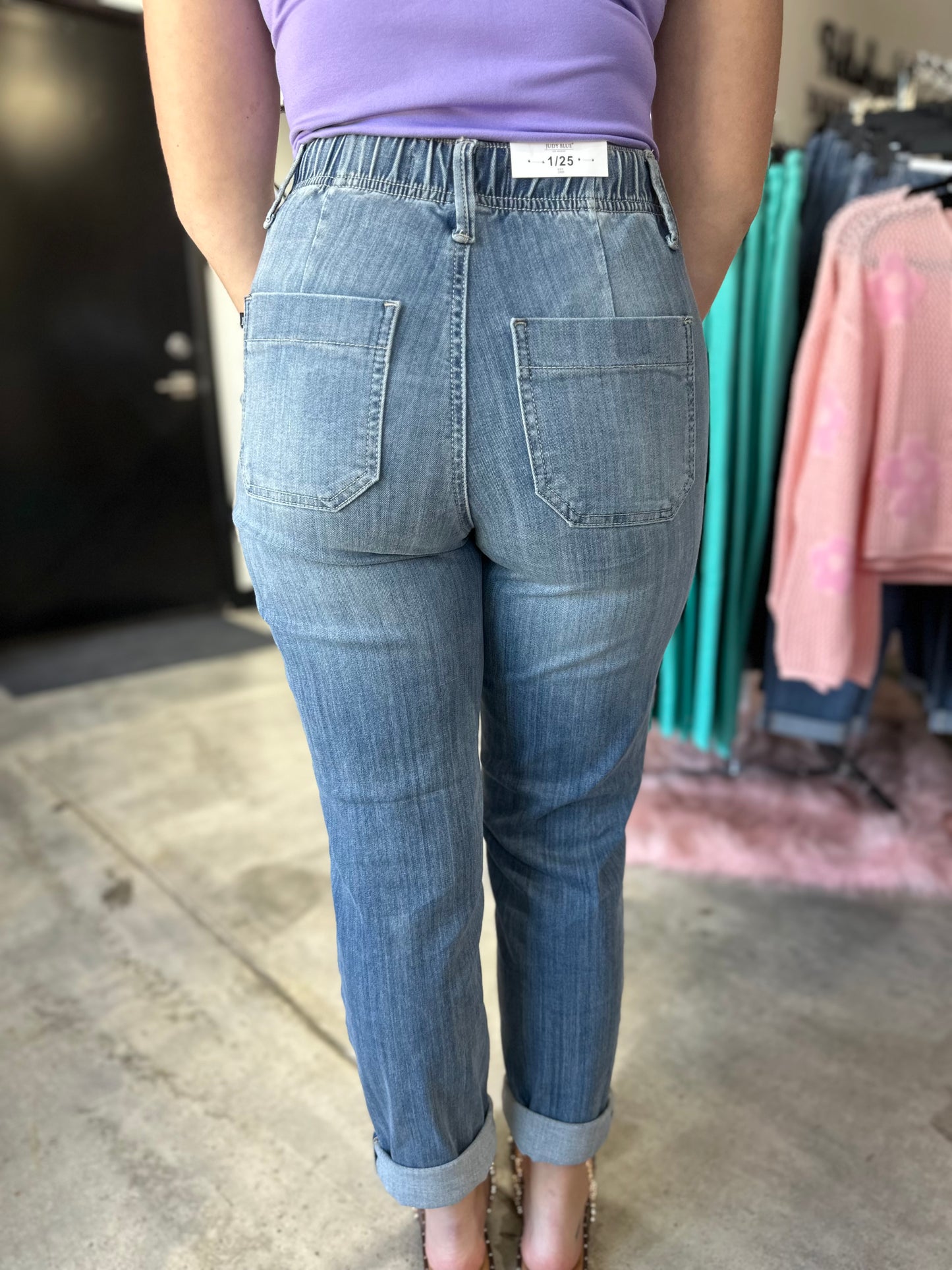 Judy Blue High Waist Pull On Jogger