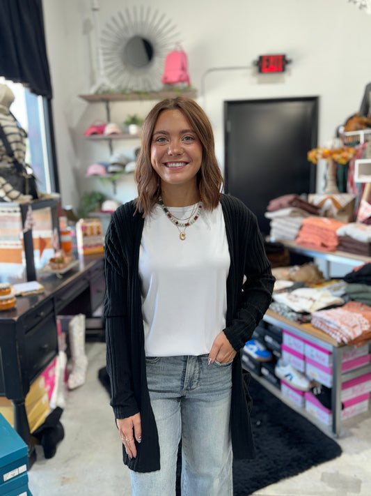 A Classic Layer Cardigan