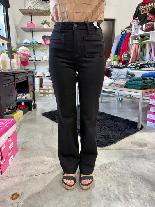 Judy Blue High Waist Patch Pocket Jeans