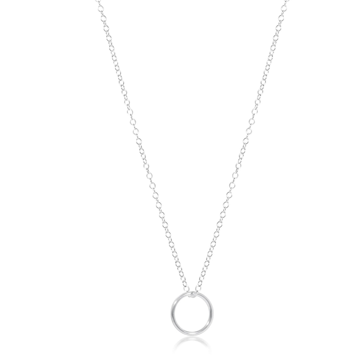 enewton 16" Necklace Sterling - Halo Sterling Charm