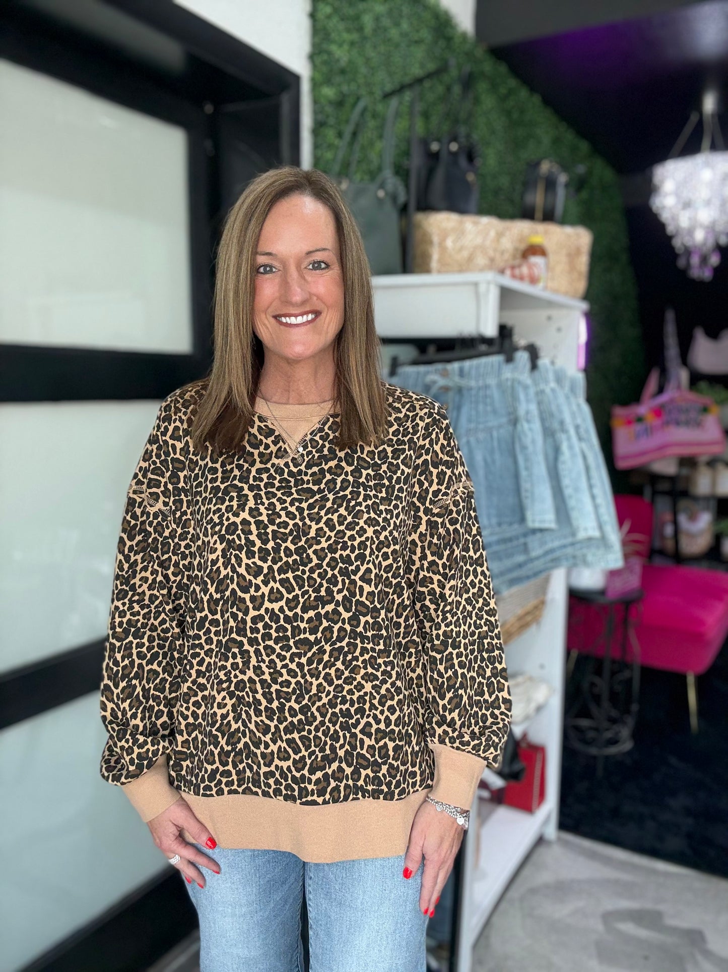 The Comfy Leopard Sweatshirt