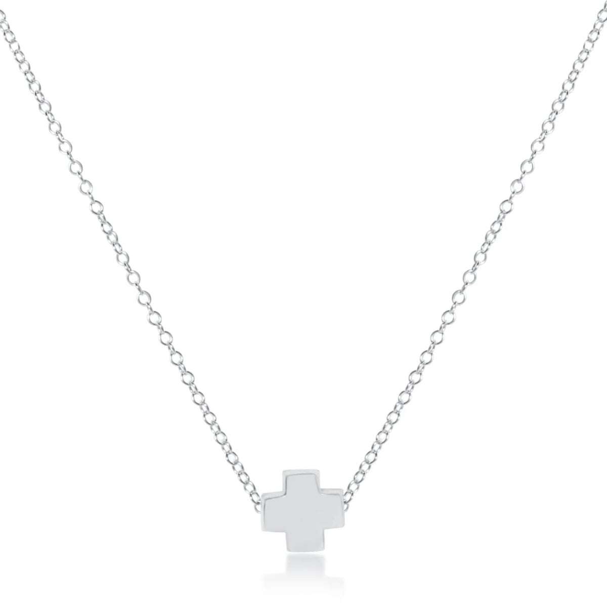 enewton 16" Necklace Sterling - Signature Cross Sterling