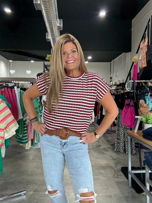The Harper Striped Top