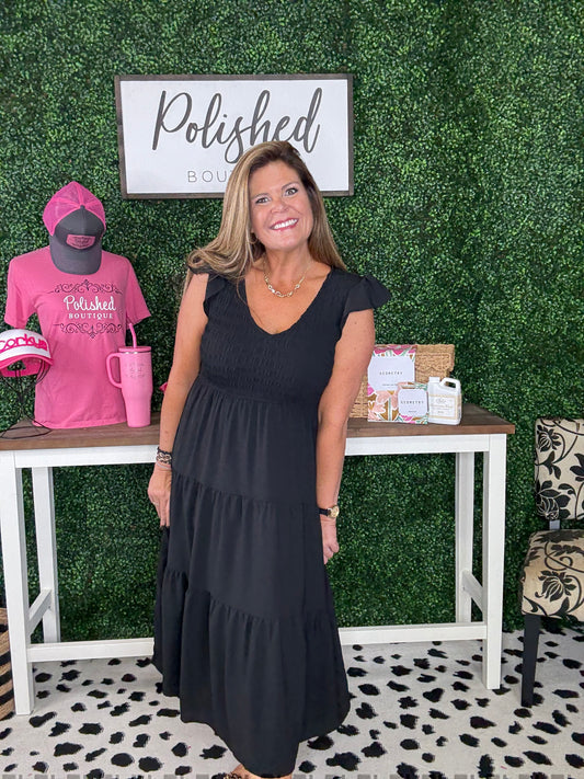 The Juliette Flutter Dress