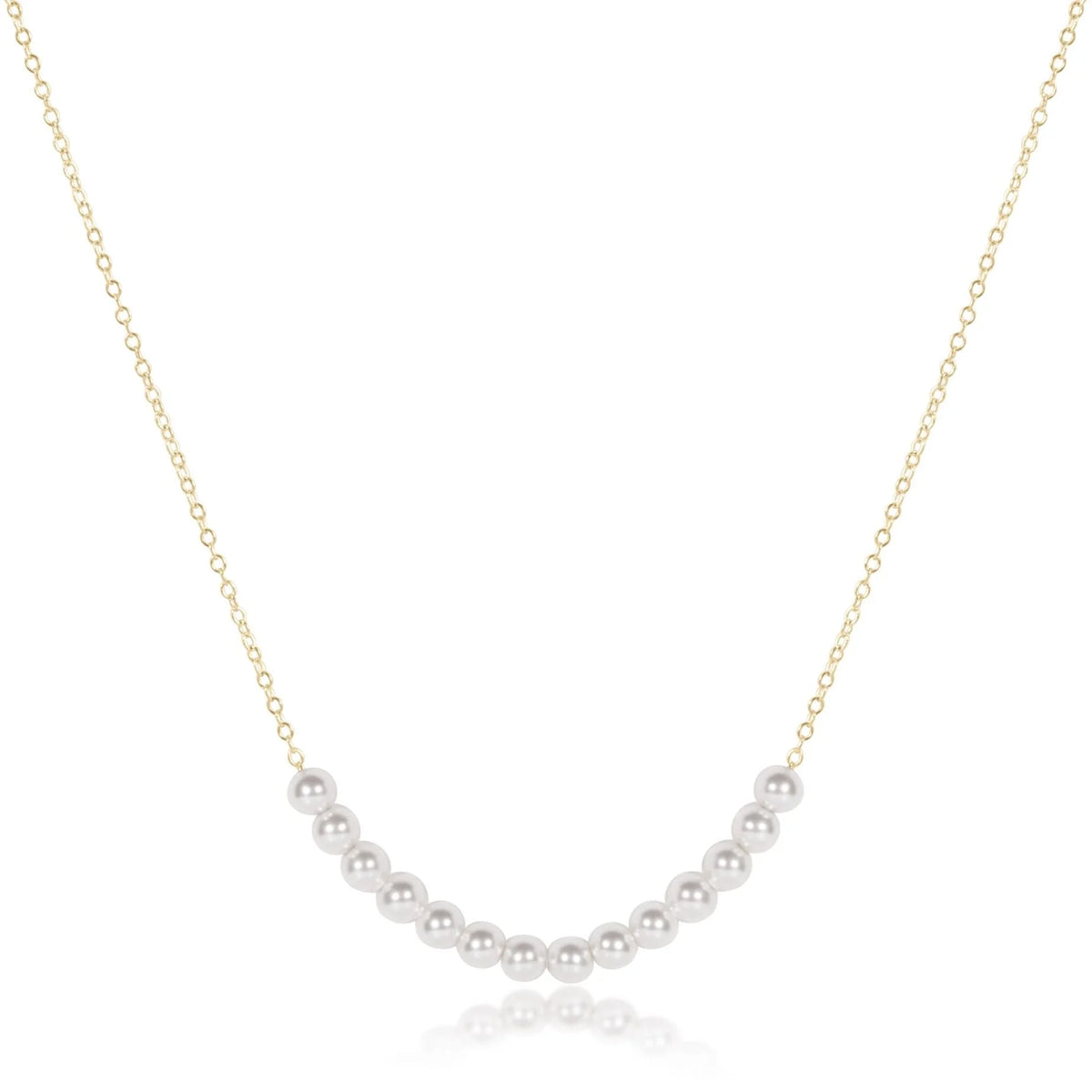 enewton 16" Necklace Gold - Beaded Bliss Small Pearl