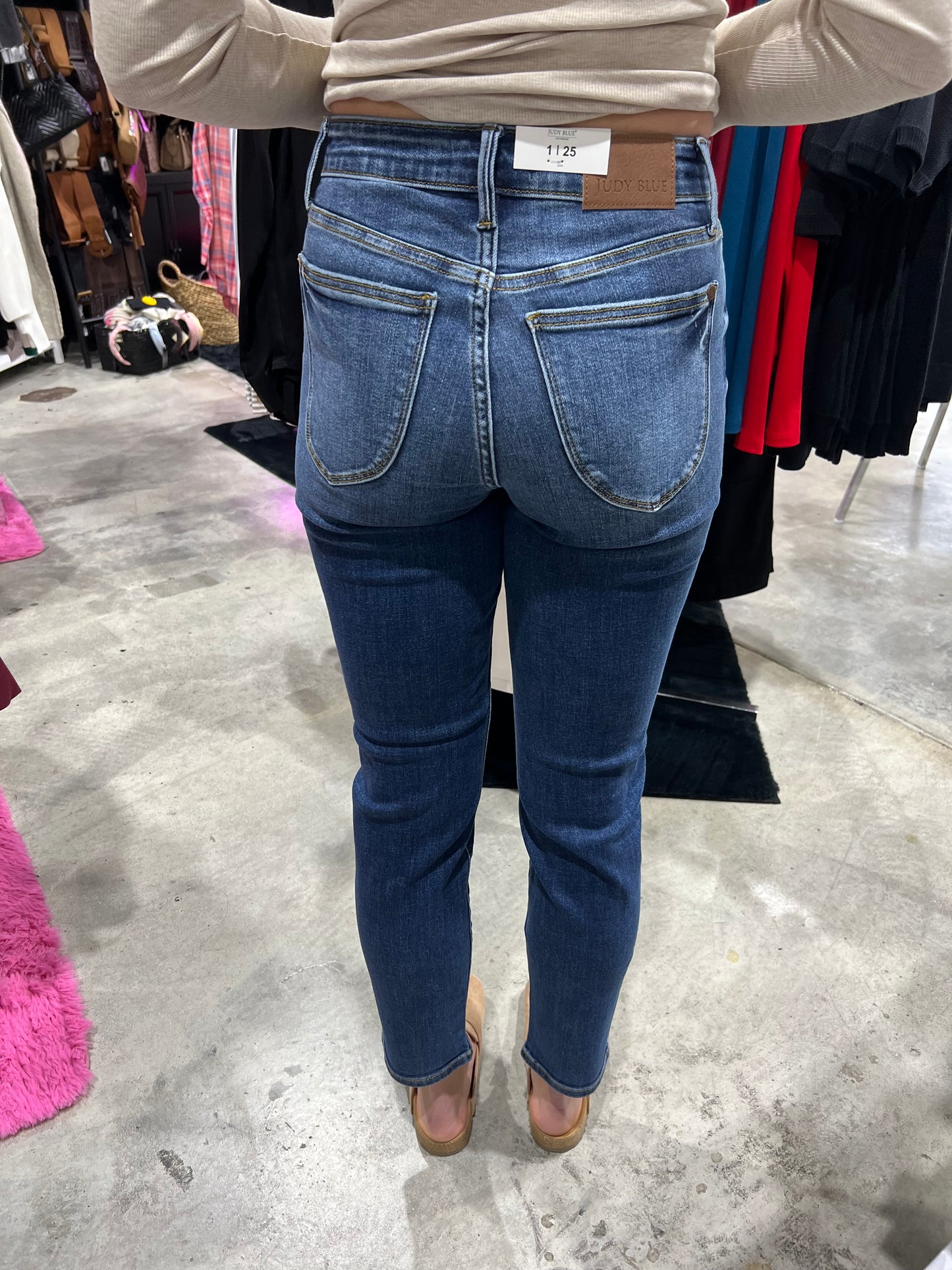 Judy Blue Core High Waist With Handsanding