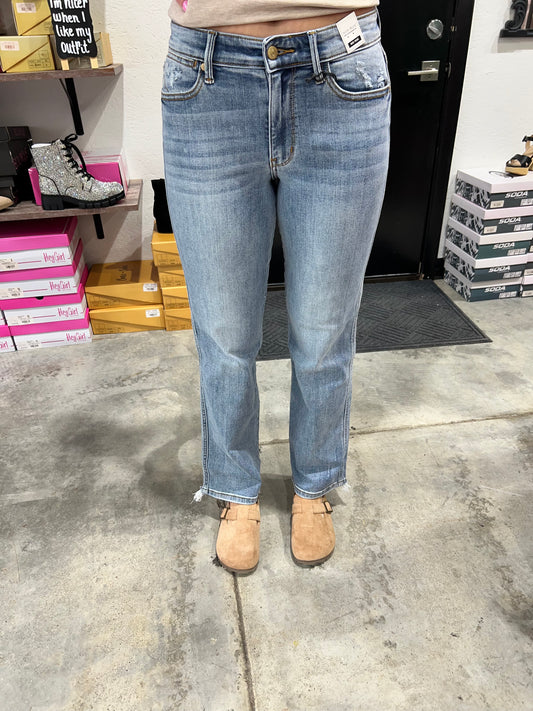 Judy Blue Mid Rise Dad Jean