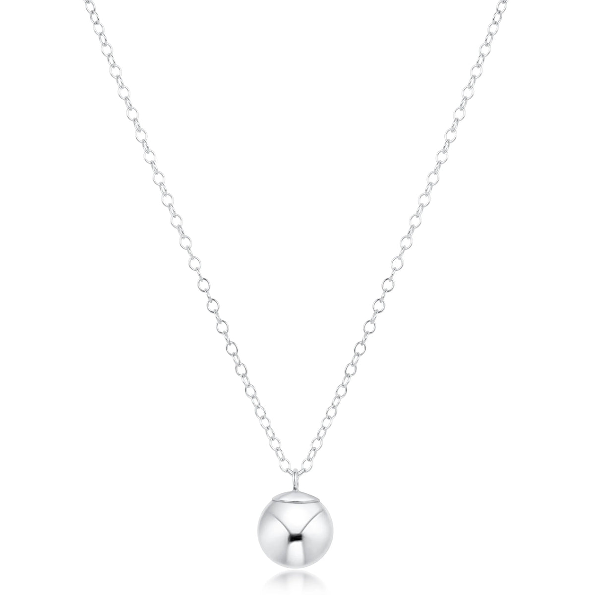 enewton 16" Necklace Sterling - Classic Sterling 10mm Charm