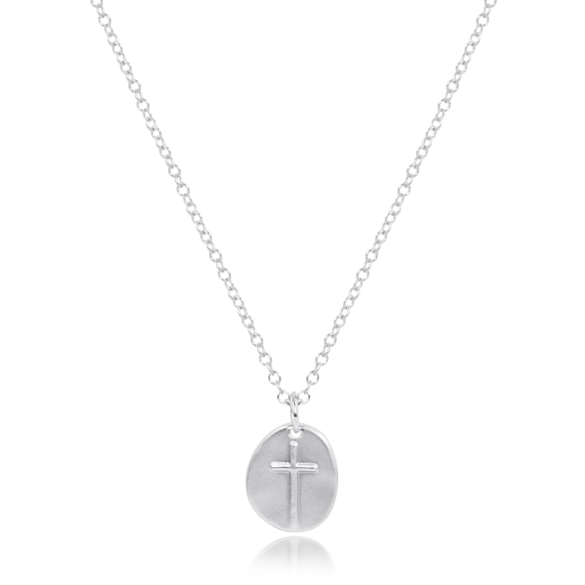 enewton 16" Necklace Sterling - Inspire Small Sterling Disc