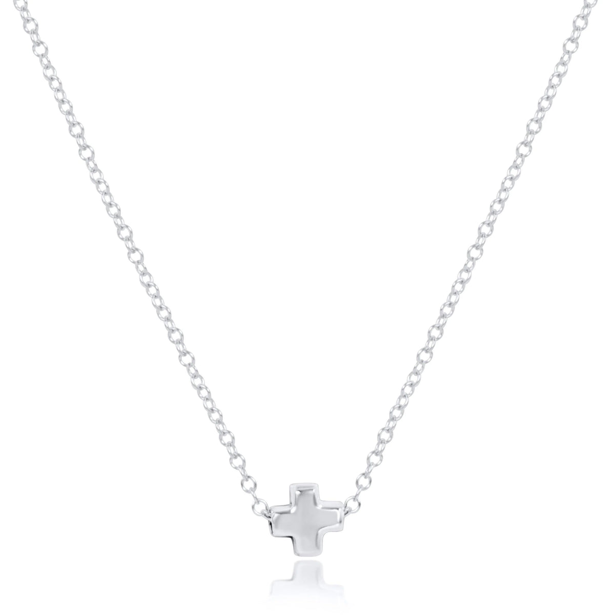 enewton 16" Necklace Sterling - Signature Cross Small Sterling