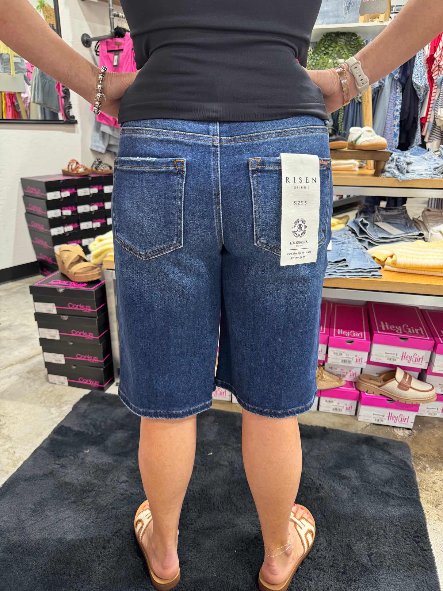 Risen Slouchy Bermuda Shorts