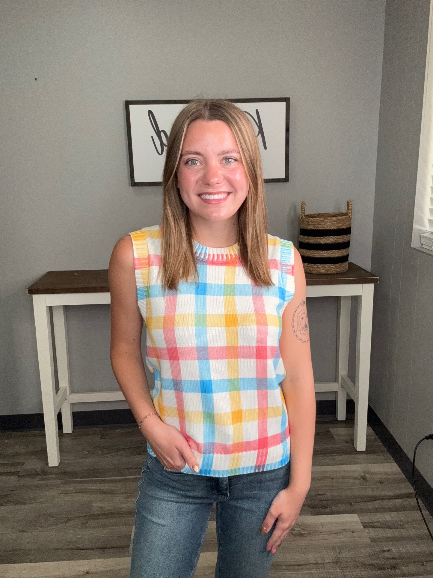 The Lexington Plaid Vest