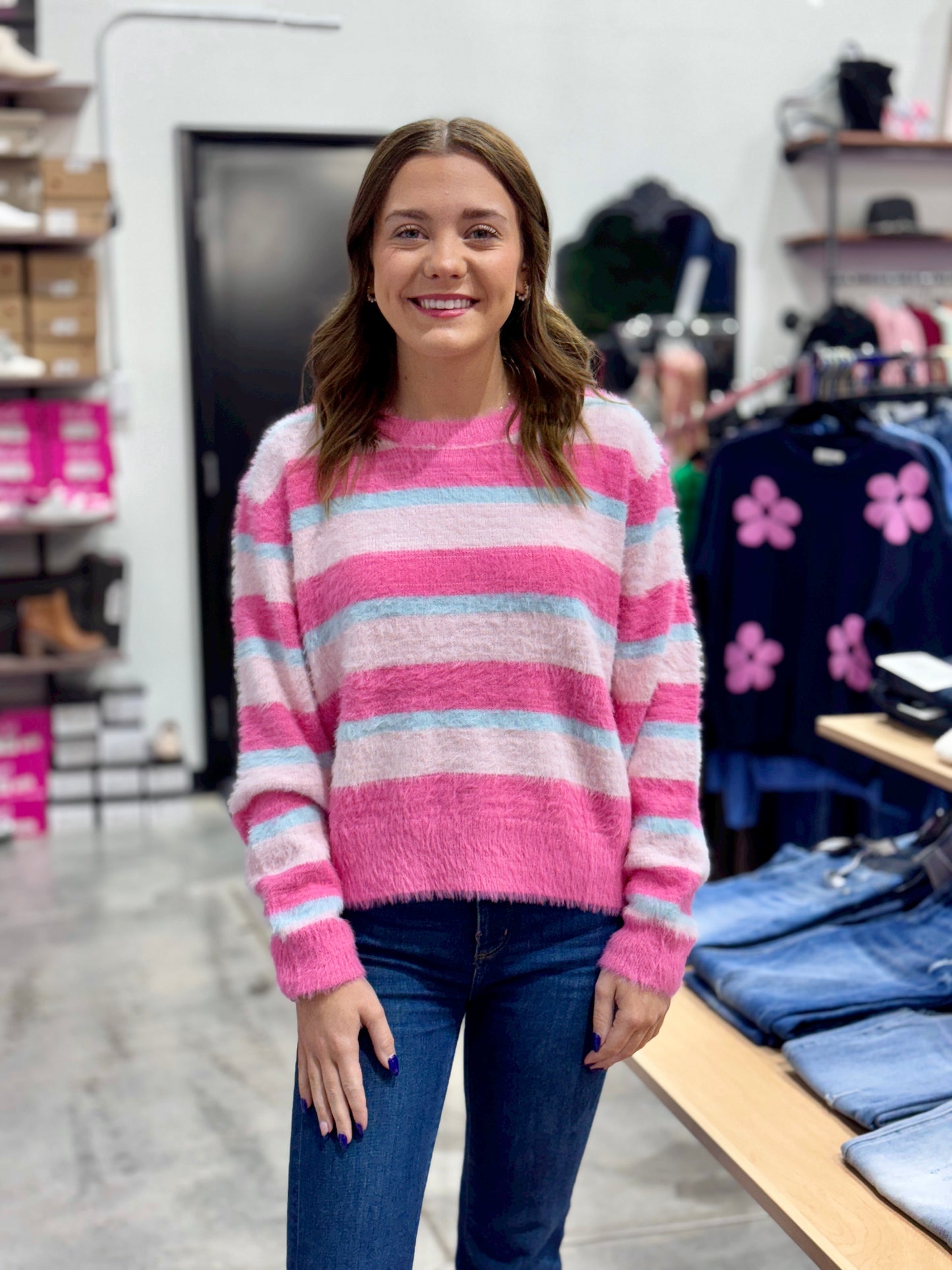 This Is Everything Pink Sweater