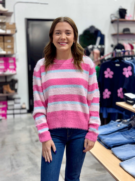 This Is Everything Pink Sweater