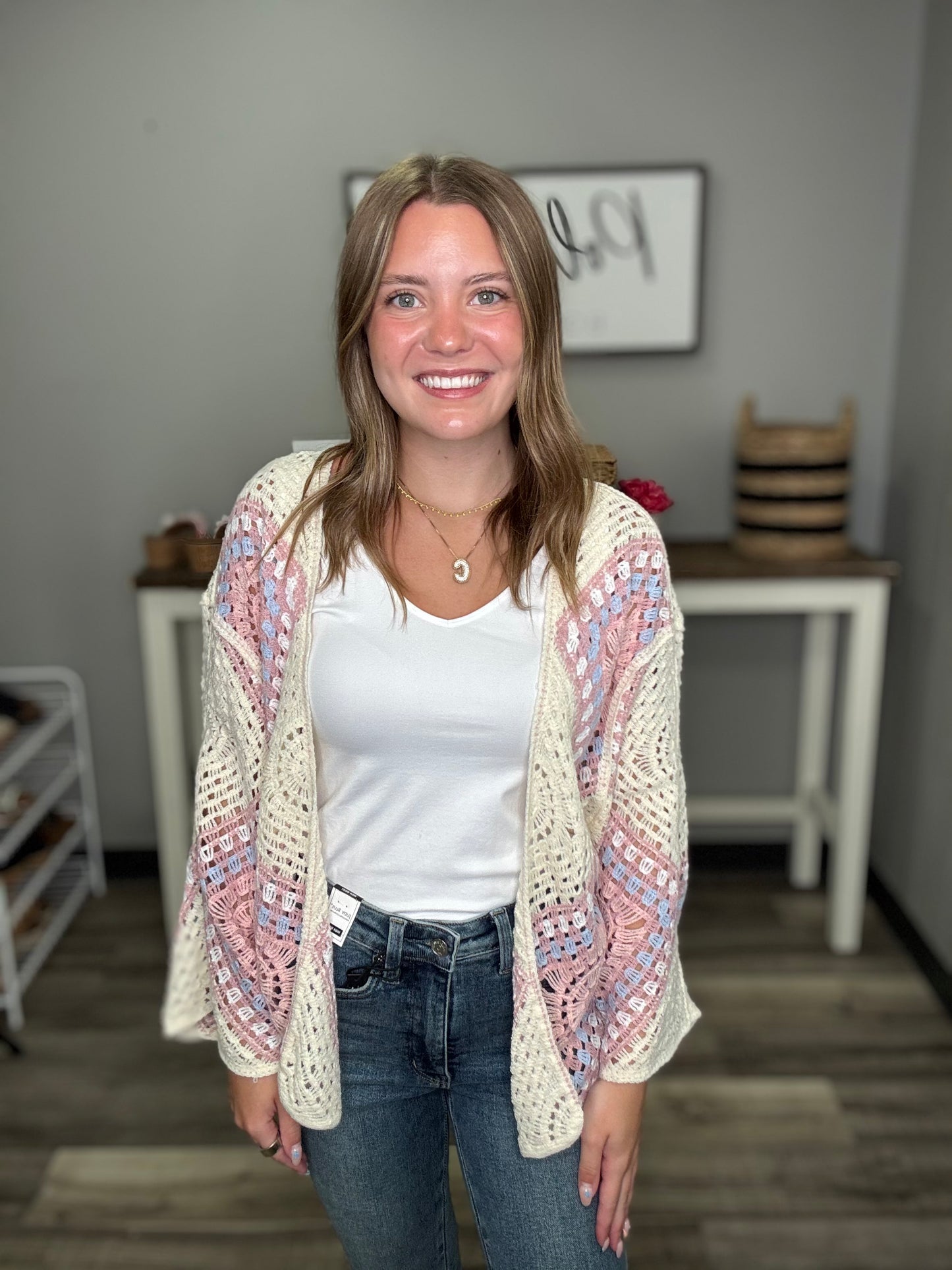 Meadow Breeze Crochet Cardigan