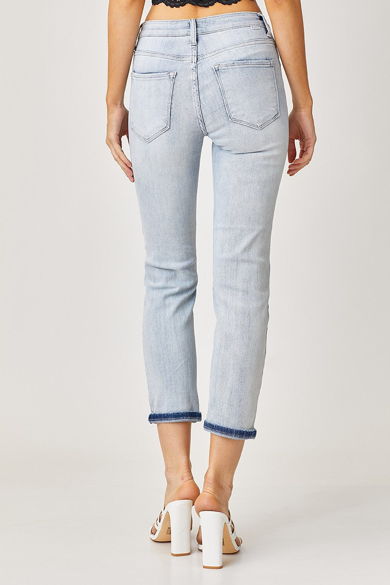 Risen Mid-Rise Relaxed Fit Jeans
