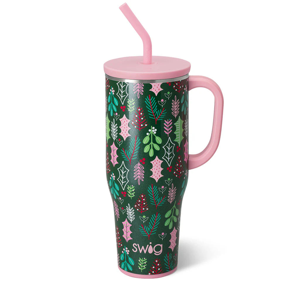 Swig Merry Mistletoe Mega Mug 40oz