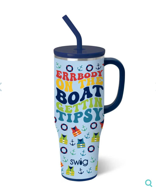 Swig Errbody on the Boat Mega Mug 40 oz
