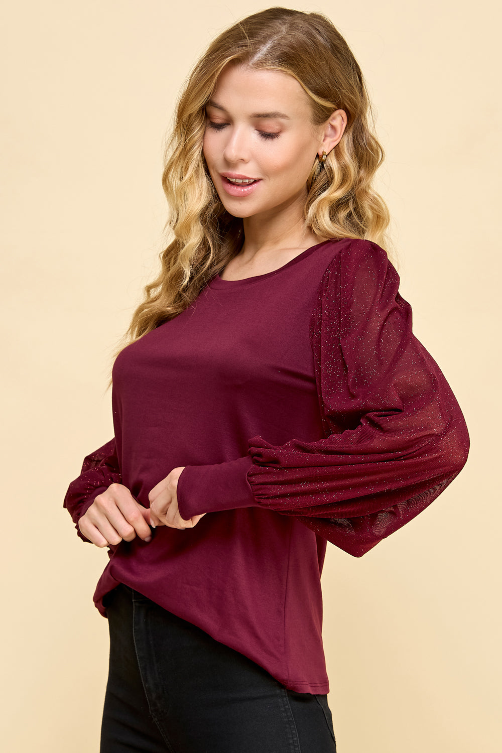 The Whitley Long Sleeve Top