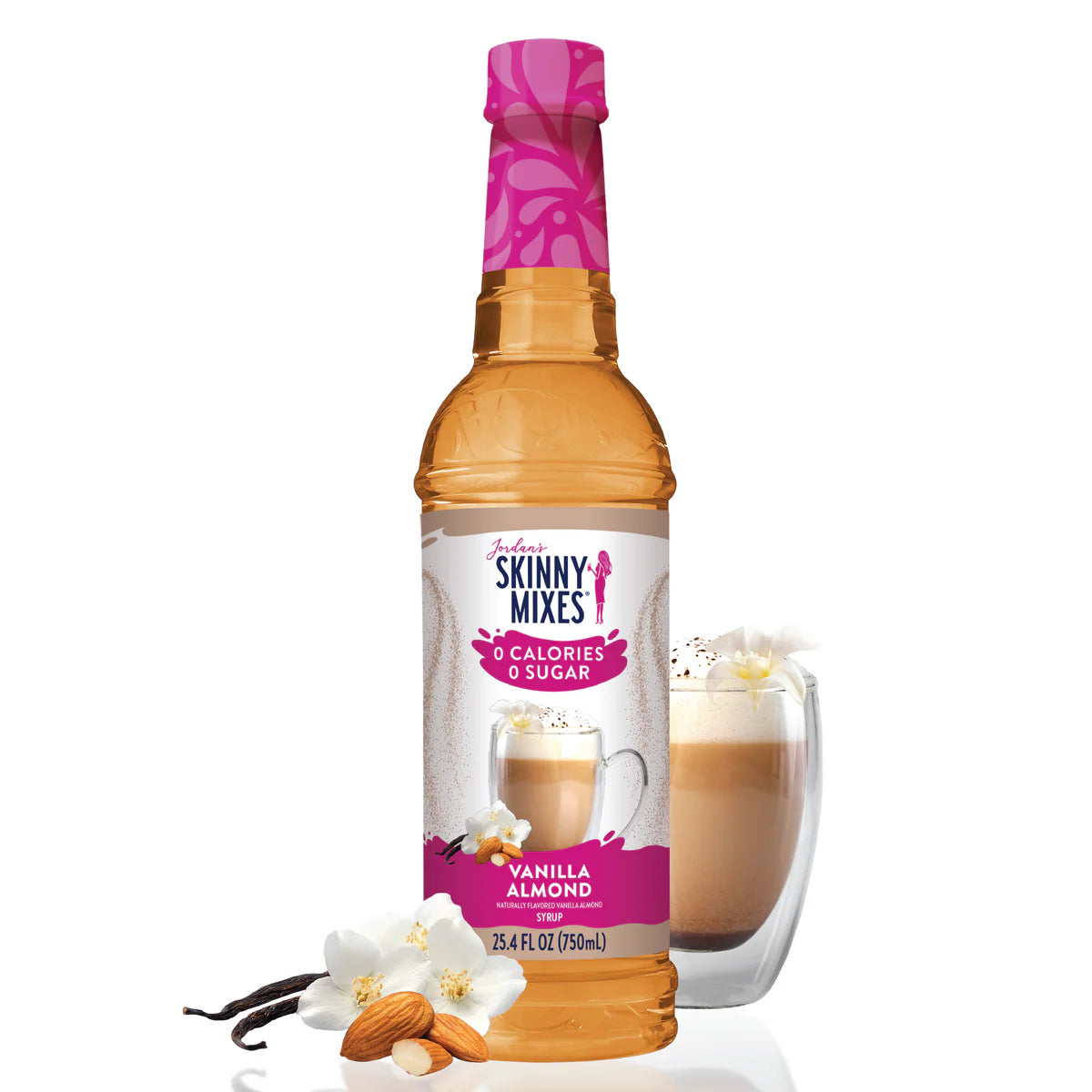 Jordan's Vanilla Almond Sugar Free Skinny Syrup
