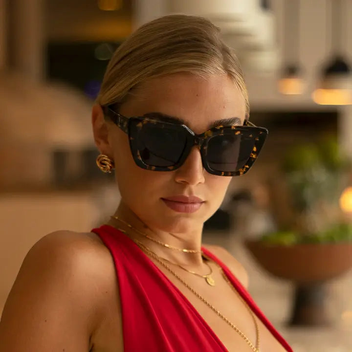 FREYRS Portofino Oversized Cat Eye Sunglasses