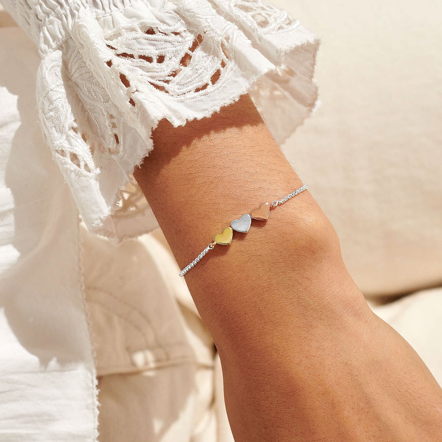 Mini Charms Heart Bracelet