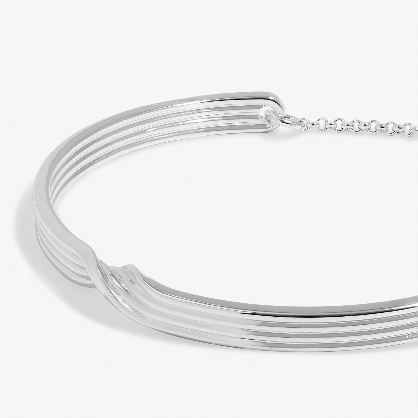 Twist Silver Bracelet