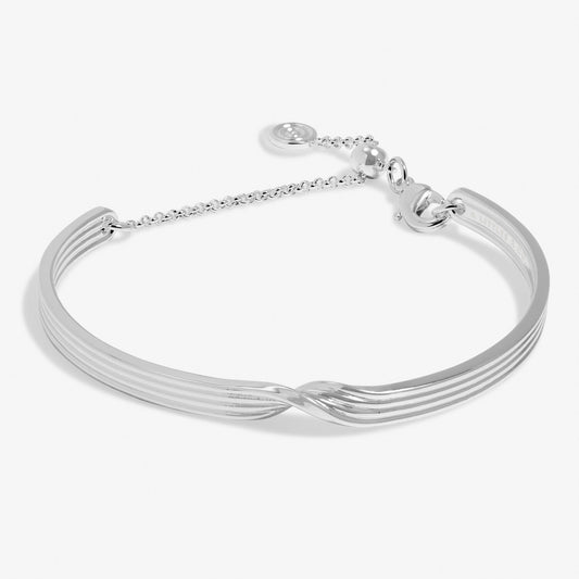 Twist Silver Bracelet