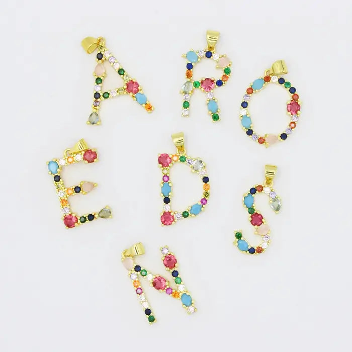 Multi Gem Initial Charm