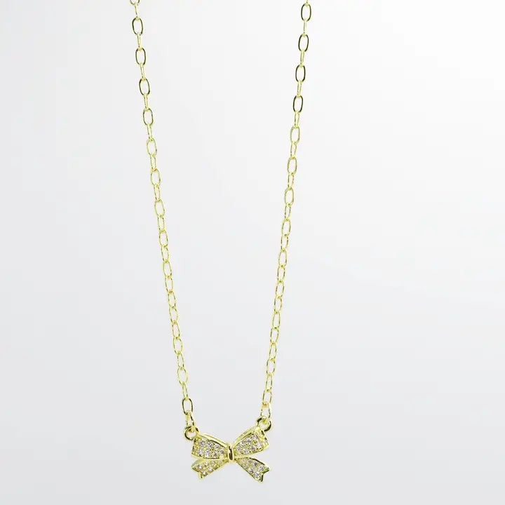Sweet Bow Necklace