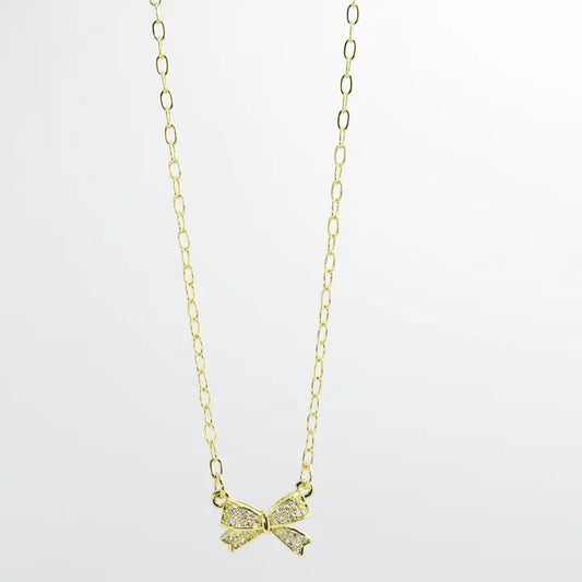Sweet Bow Necklace