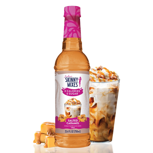 Jordan's Salted Caramel Sugar Free Skinny Syrup