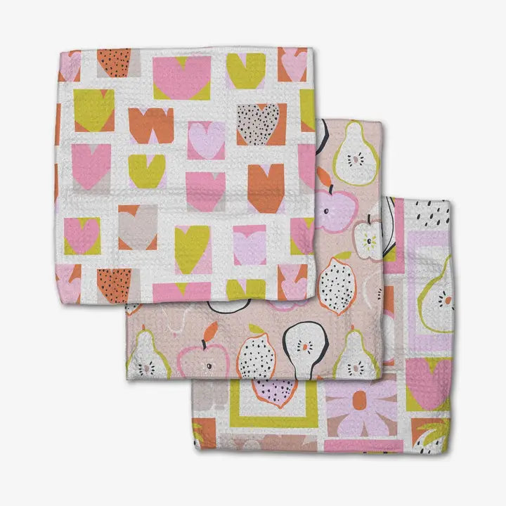 Geometry - Summer Juice Dishcloth Set