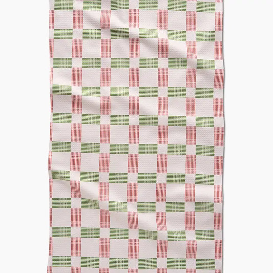 Geometry - Be Merry Tea Towel