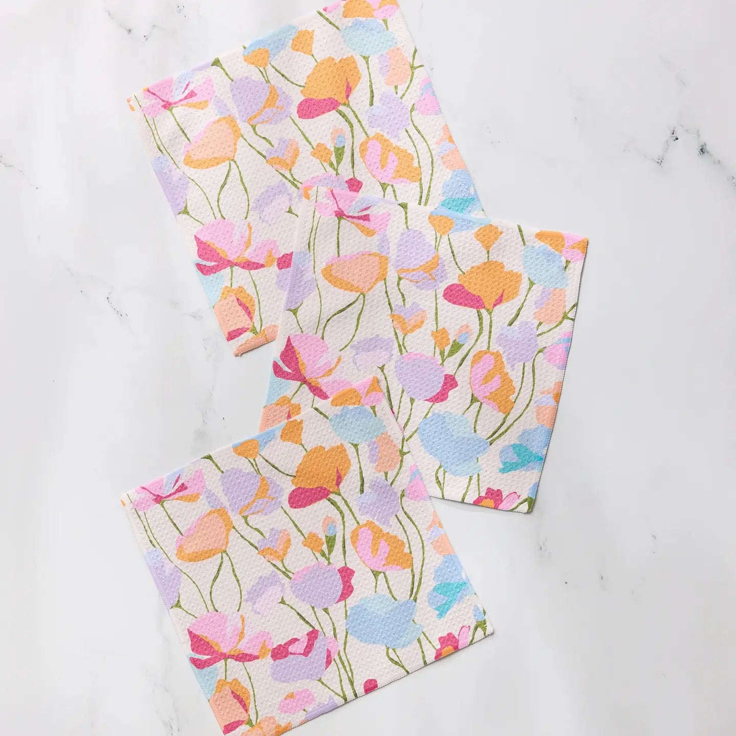 Geometry - Sunlit Garden Dishcloth Set
