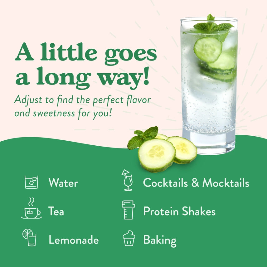 Jordan's Cucumber Mint Skinny Syrup