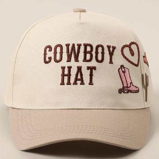 Cowboy Hat Trucker Hat
